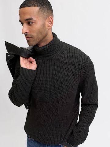 JACK & JONES Sweater 'JJ' in Black