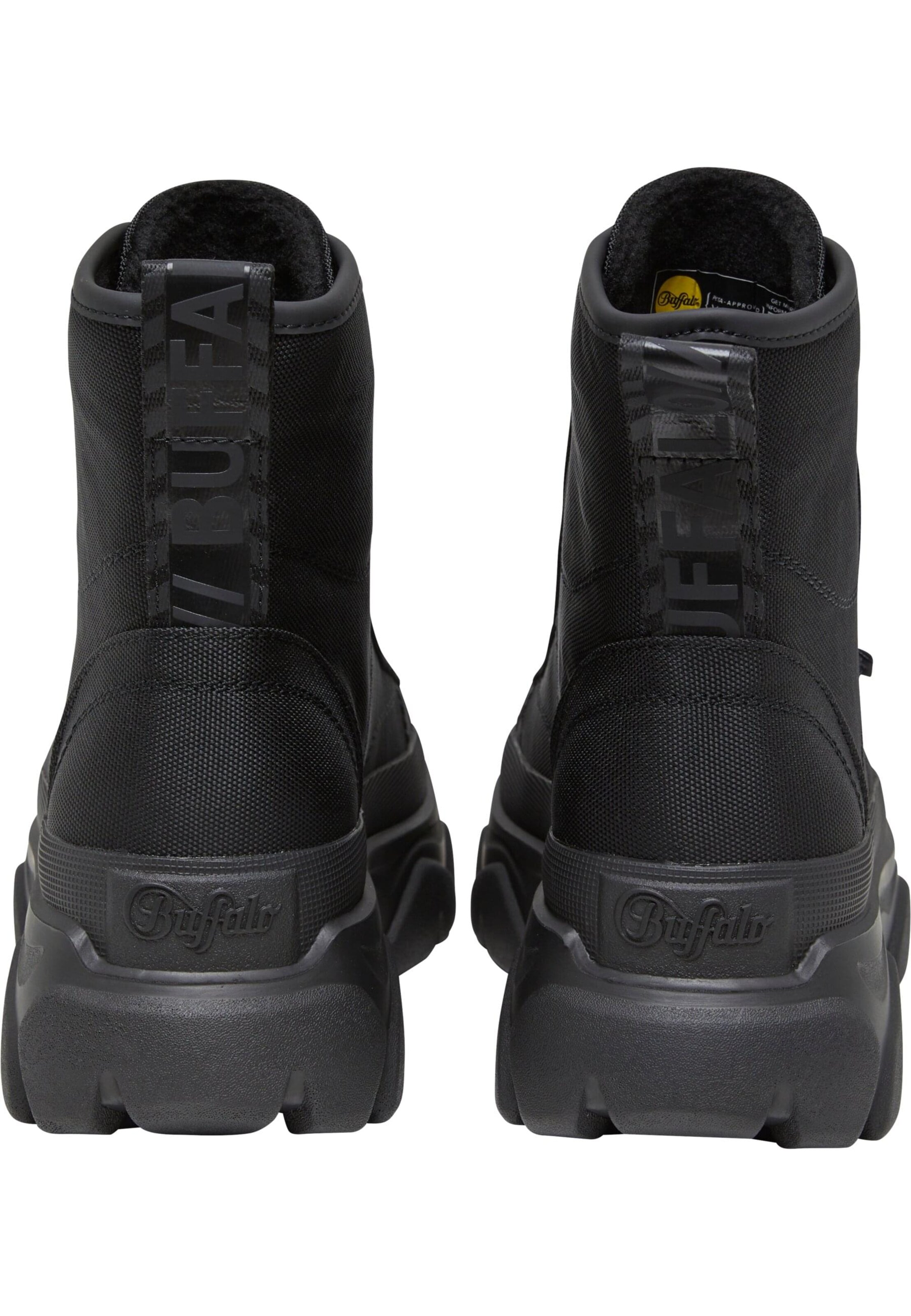 BUFFALO Lace-up bootie 'Cade' in Black