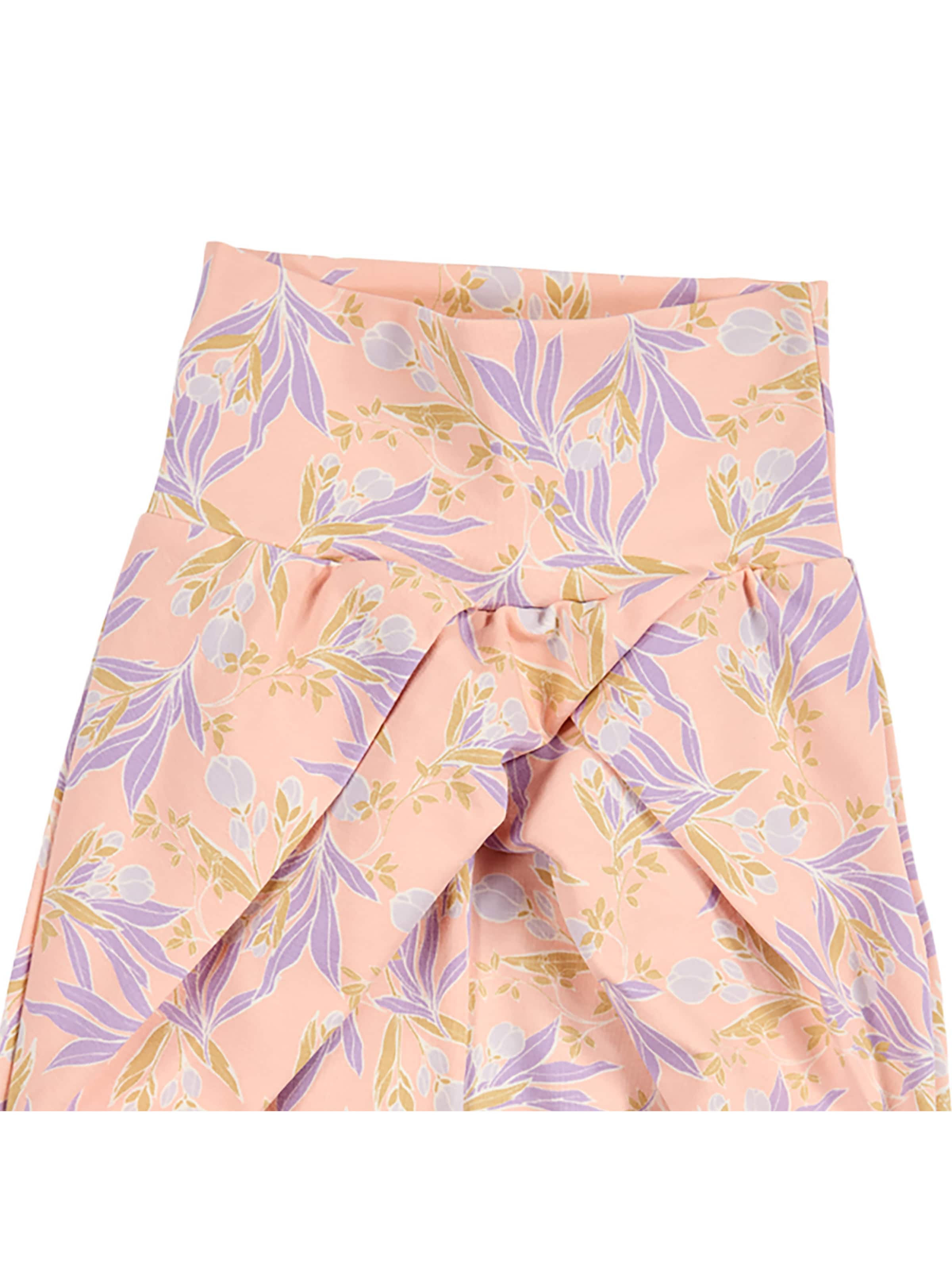 Tapered Pantaloni di Müsli by GREEN COTTON in arancione