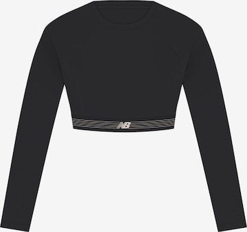 new balance - Camiseta funcional 'AC' en negro: frente