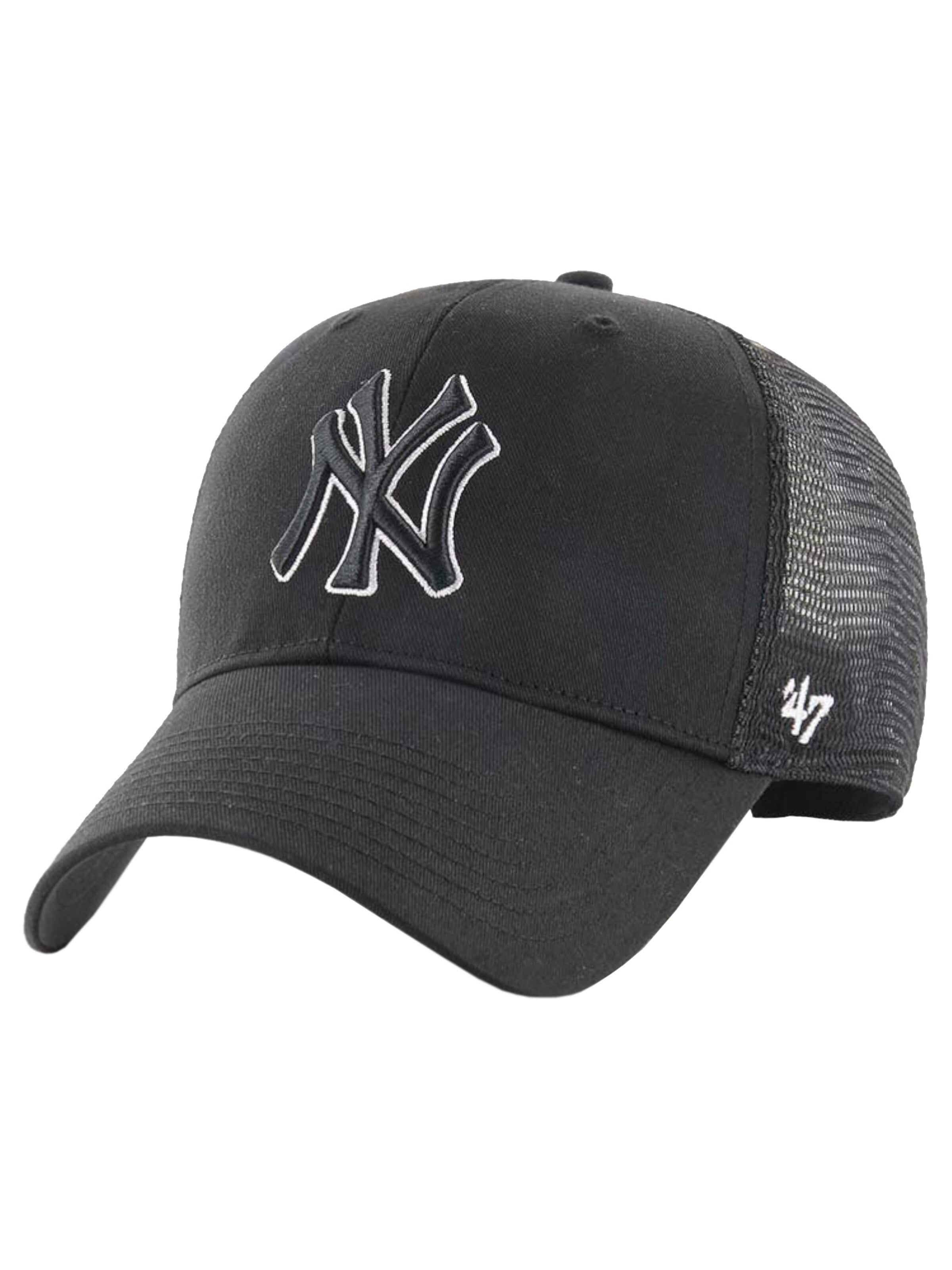 47 Pet '47 Brand MLB New York Yankees Branson Cap' in Zwart: voorkant