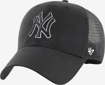 47 Pet '47 Brand MLB New York Yankees Branson Cap' in Zwart: voorkant