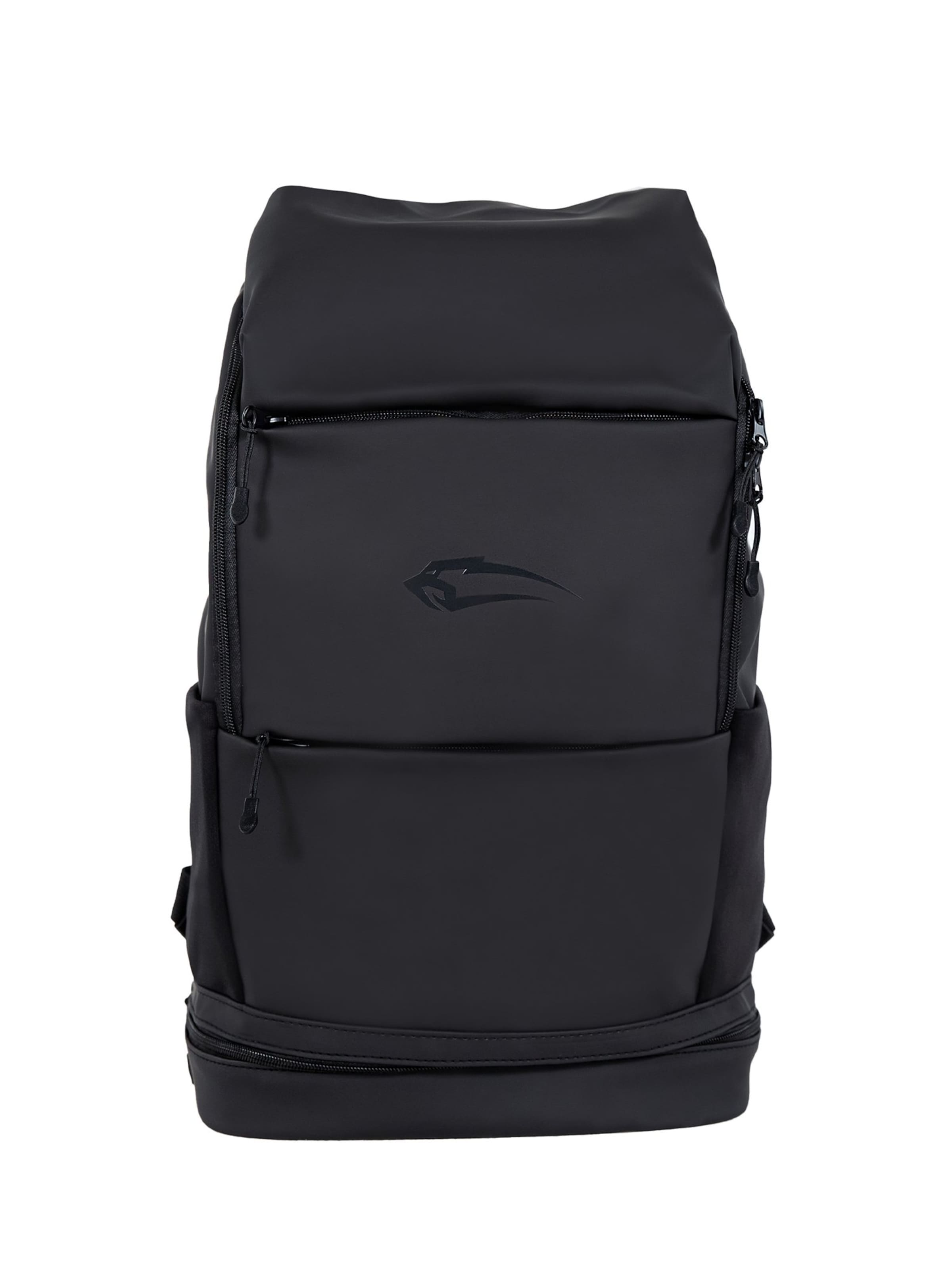 Smilodox Rucksack ' Leslie ' in Schwarz: Vorderseite
