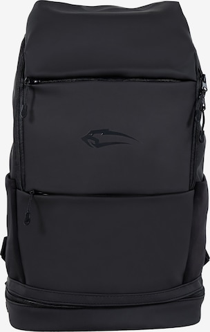 Smilodox Rucksack 'Leslie' in Schwarz: Vorderseite