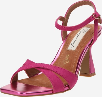 MARIAMARE Sandalen met riem 'NUIN' in Roze: voorkant