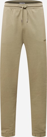 !Solid Tapered Broek in Groen: voorkant