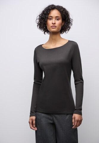 STREET ONE Shirt in Braun: Vorderseite