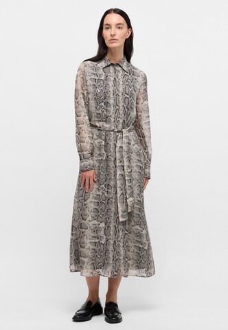 ETERNA Blusenkleid in Grau: Vorderseite