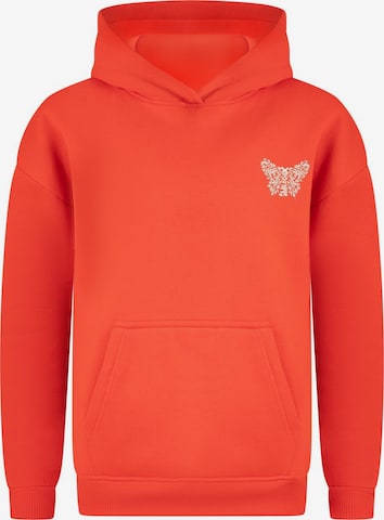 Smilodox Sweatshirt 'Nala' in Rot: Vorderseite