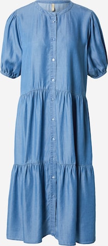 Soyaconcept Sukienka koszulowa w kolorze niebieski: przód