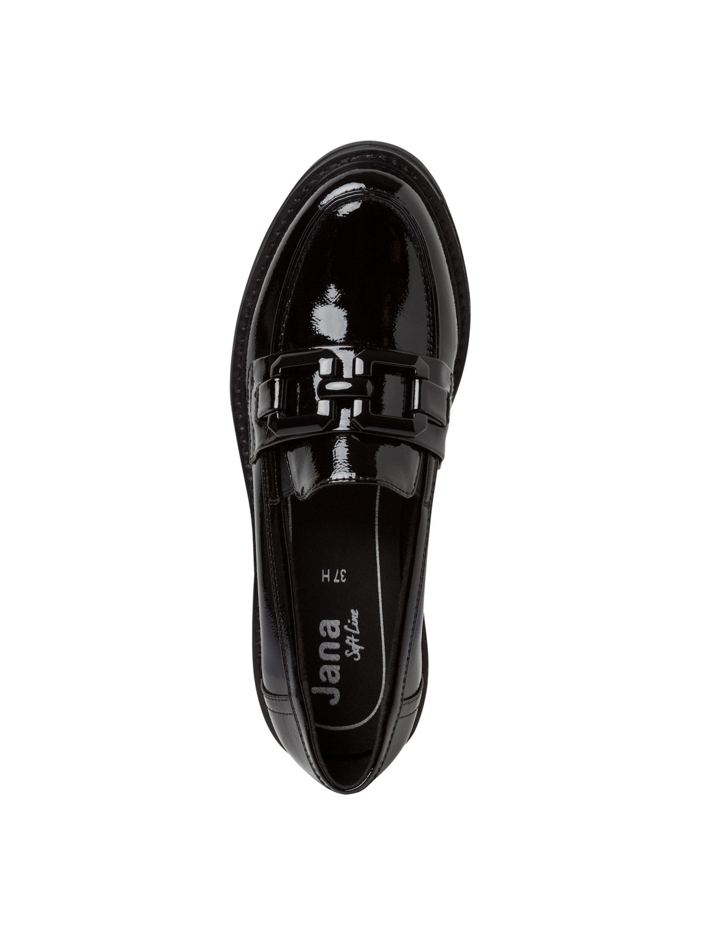 JANA Classic Flats in Black
