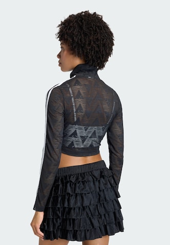 ADIDAS ORIGINALS Gebreid vest 'Firebird Classic' in Zwart