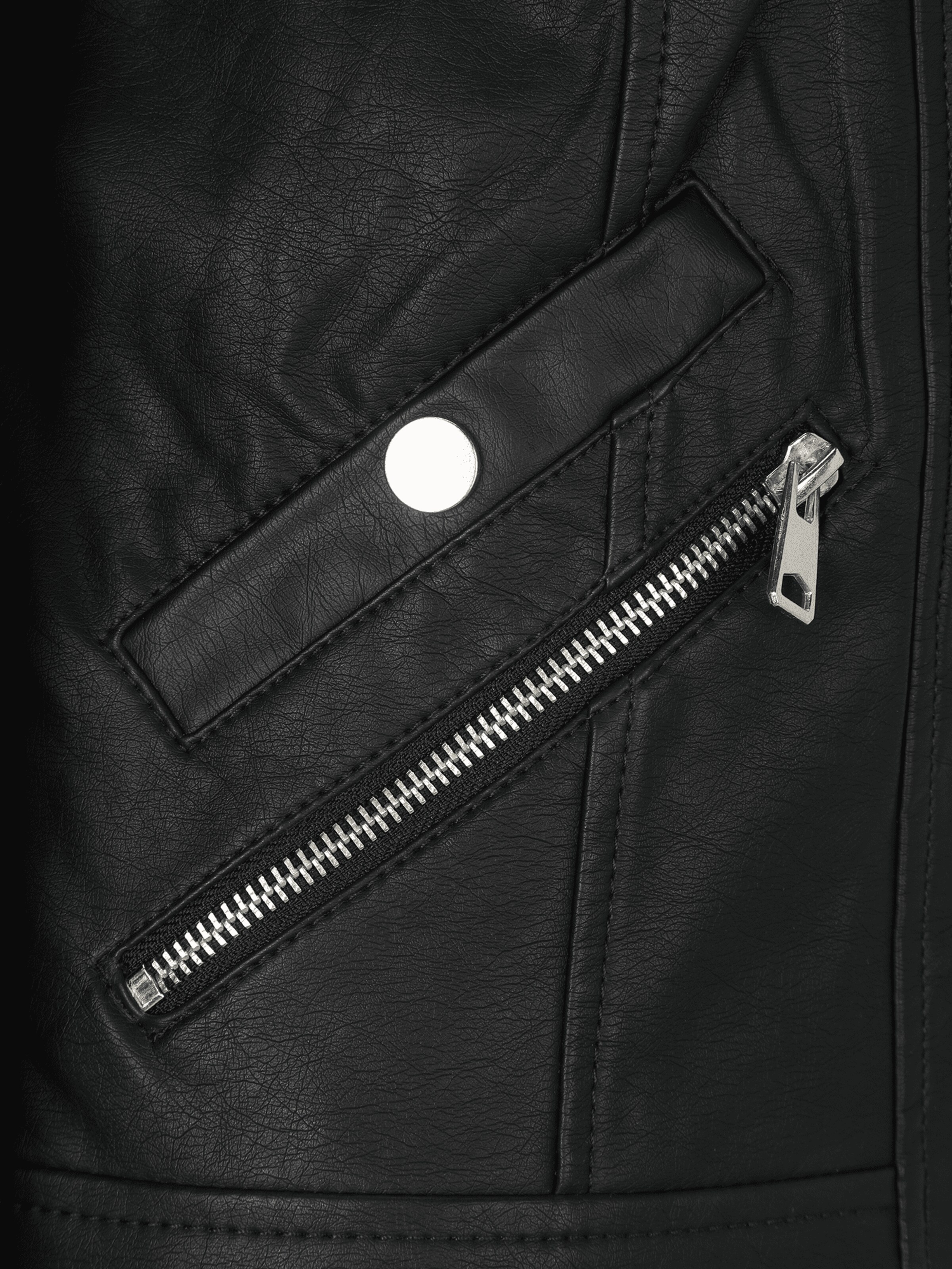 vero moda tall leather jacket