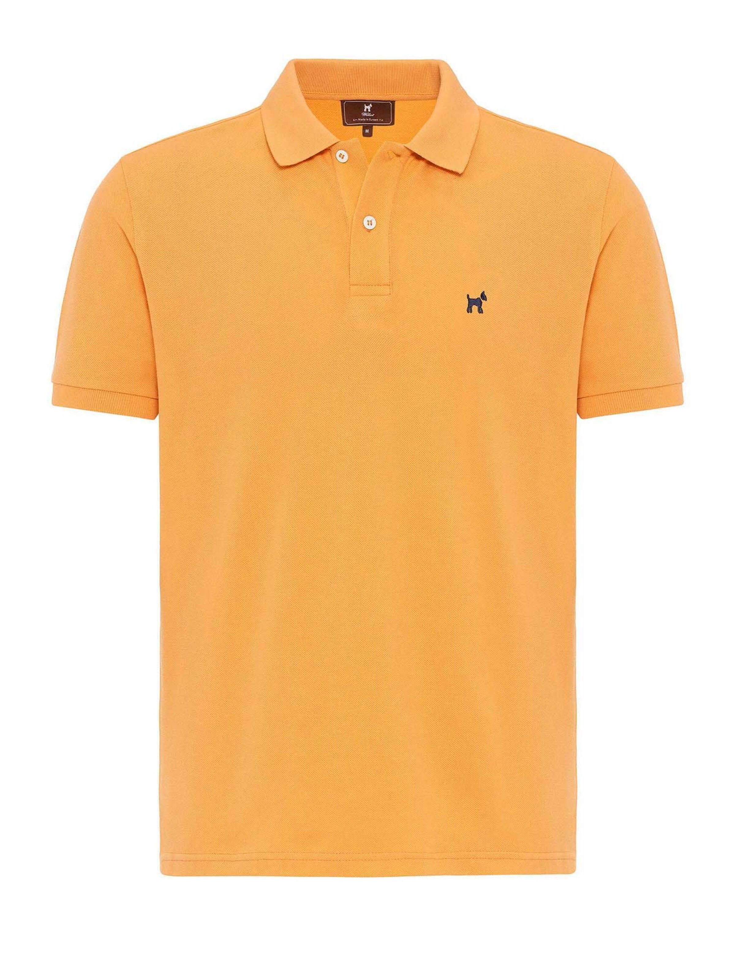 Williot Poloshirt in Orange: Vorderseite