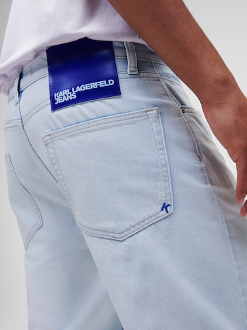 KARL LAGERFELD JEANS - Loosefit Calças de ganga em azul