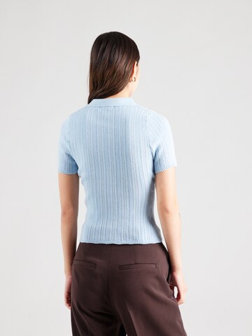 Motel Poloshirt 'Lynetta' in Blau