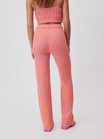 Coupe slim Pantalon 'Marlene' LeGer by Lena Gercke en orange