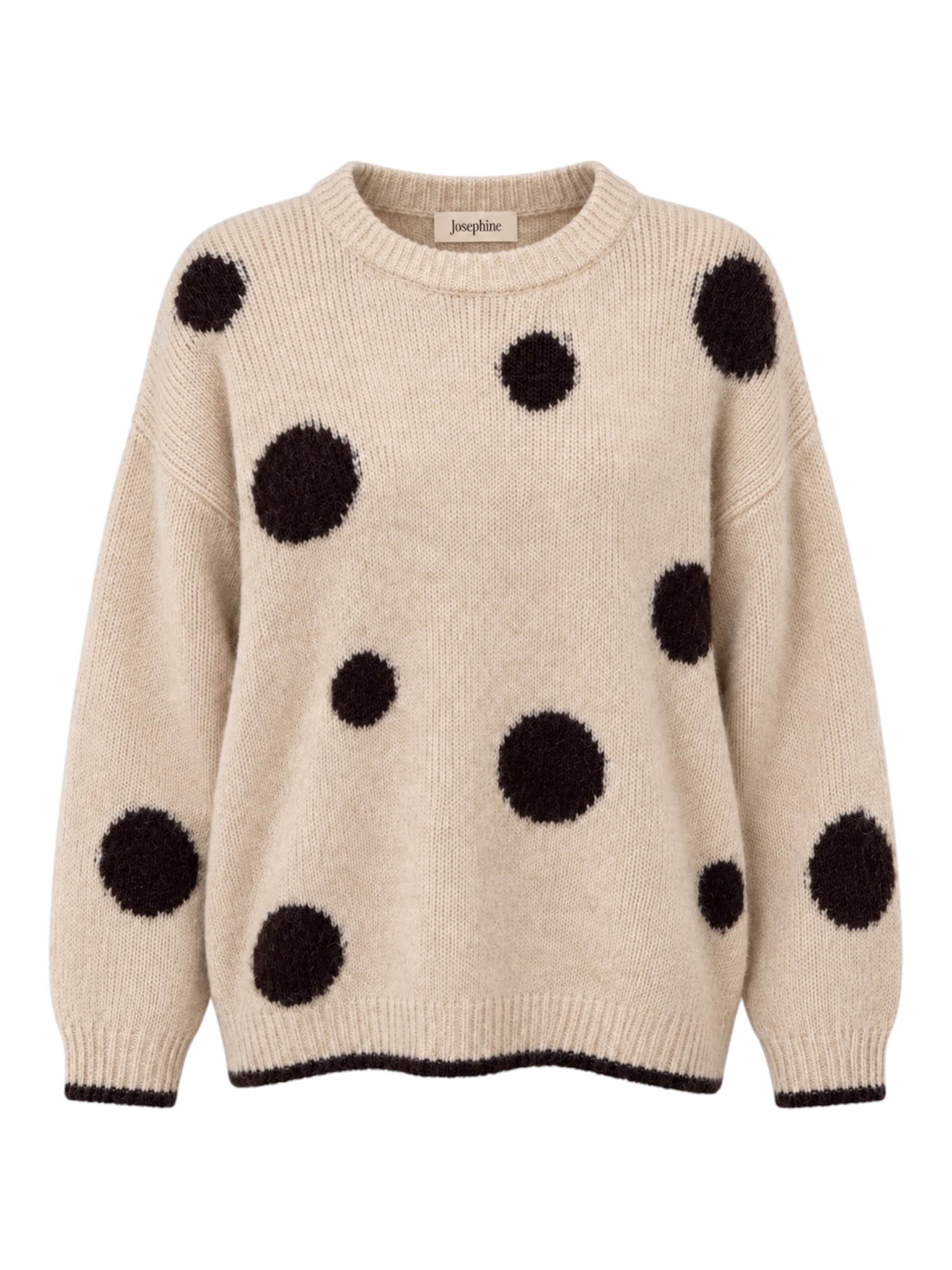 Josephine Label Sweater 'Camisola Maria' in S-L in Beige, Item view