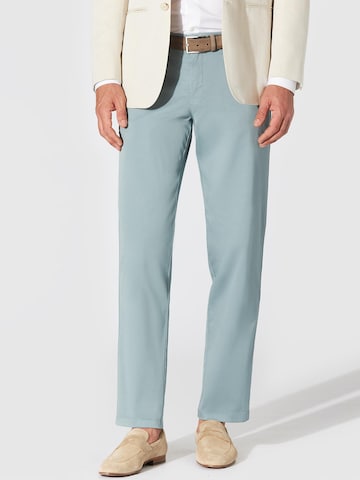 Hiltl Regular Chinohose 'Pamo - Excellent Cotton'‌‌‌‌‌‌‌‌‌‌ in Blau: Vorderseite
