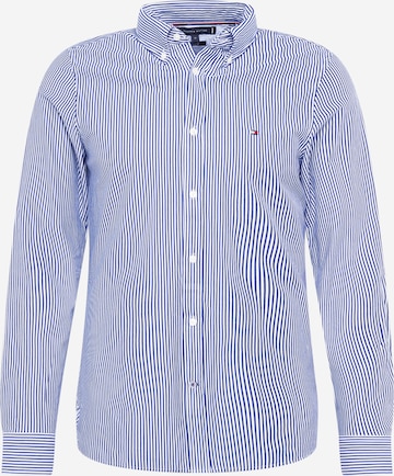 Chemise TOMMY HILFIGER en bleu : devant