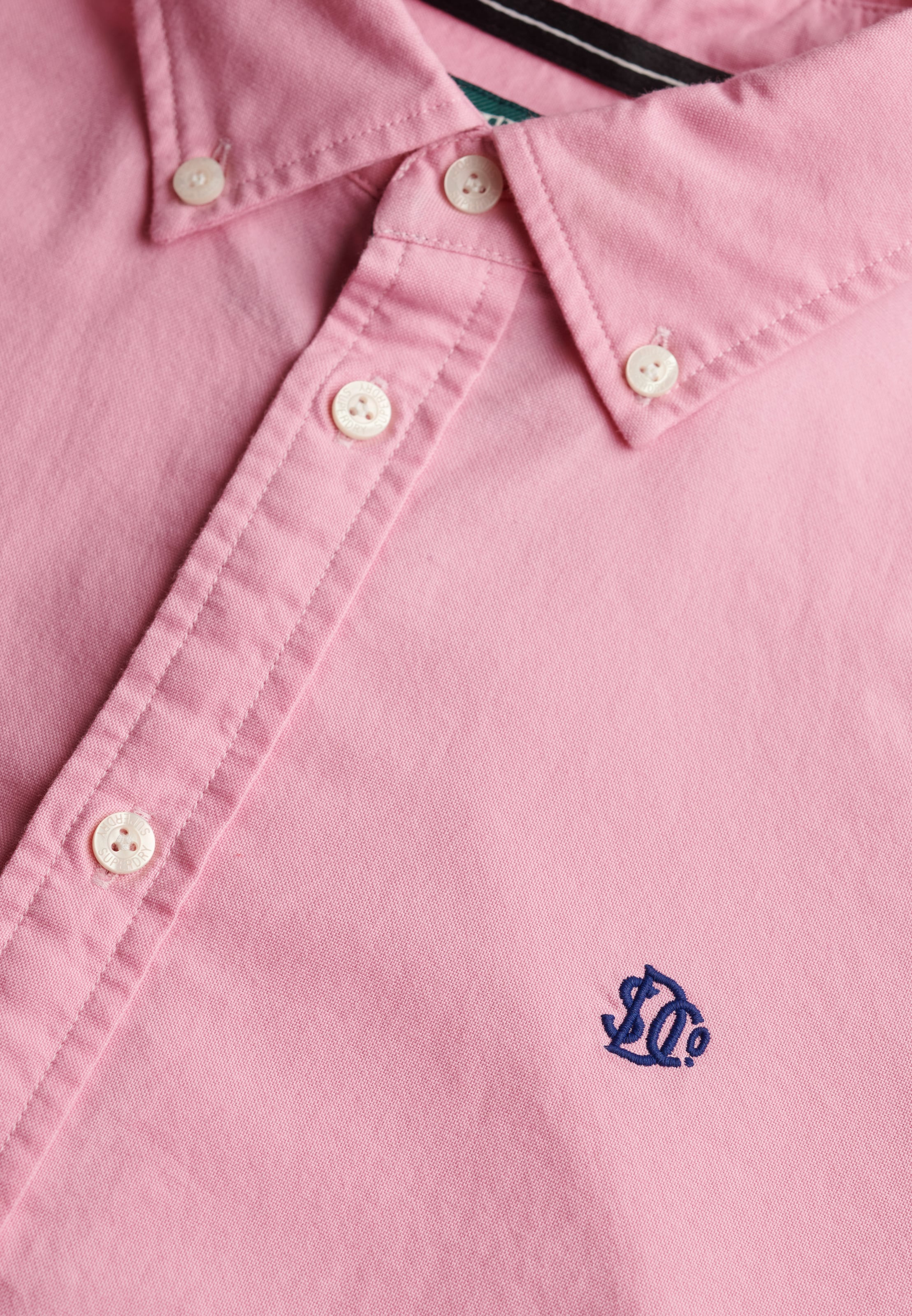 Superdry & Co Blouse 'Oxford' in Pink