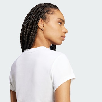 T-shirt 'Essentials' ADIDAS ORIGINALS en blanc