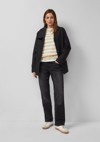 s.Oliver Tussenmantel in Zwart