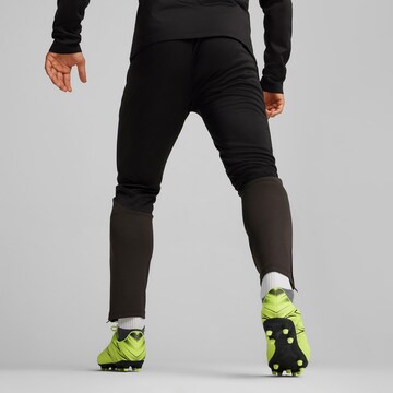 PUMA Slim fit Workout Pants 'Team Goal' in Black