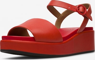 CAMPER Sandale 'Misia' in Rot: Vorderseite