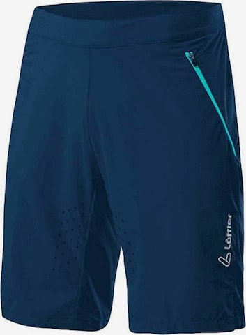 Löffler Shorts in Blau: front