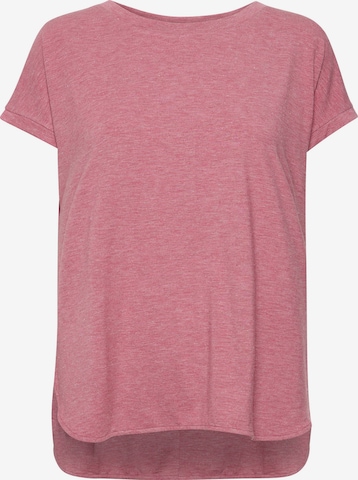 ICHI Shirt in Roze: voorkant