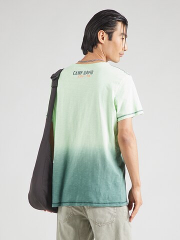 CAMP DAVID Shirt in Green