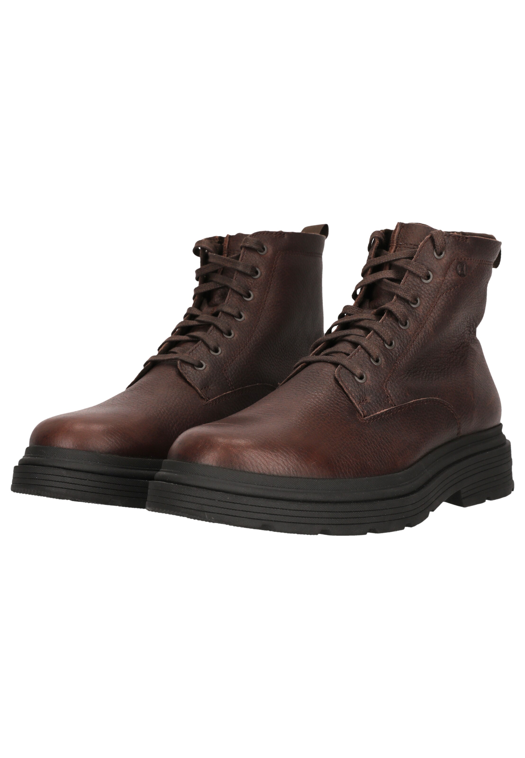 CLARKS Lace-up boot 'Badbury High Waterproof' in Brown