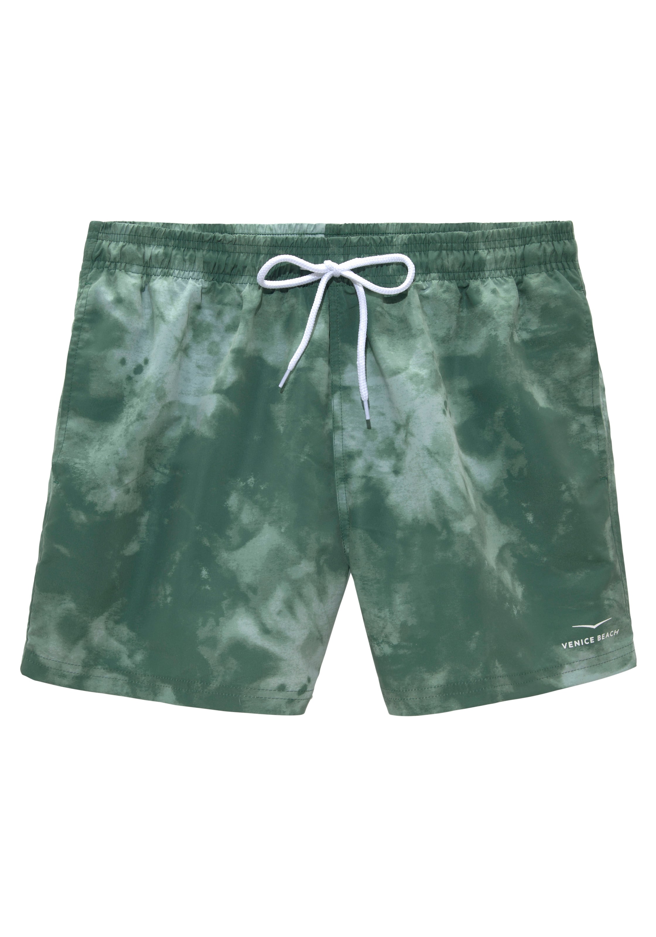 VENICE BEACH - Bermudas en verde: frente