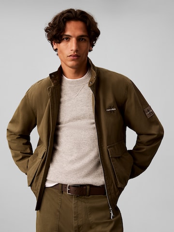 Calvin Klein Jeans Pullover in Grau