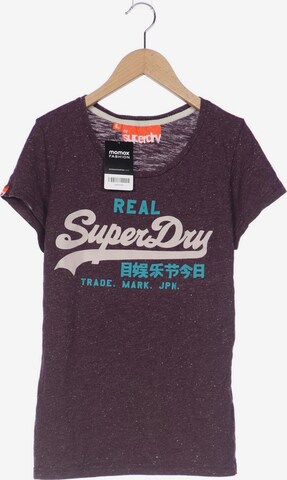 Superdry Top & Shirt in L in Purple: front
