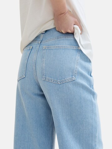 TOM TAILOR Wide Leg Jeans in Blau