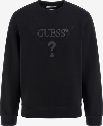 GUESS Sweatshirt in Black: front