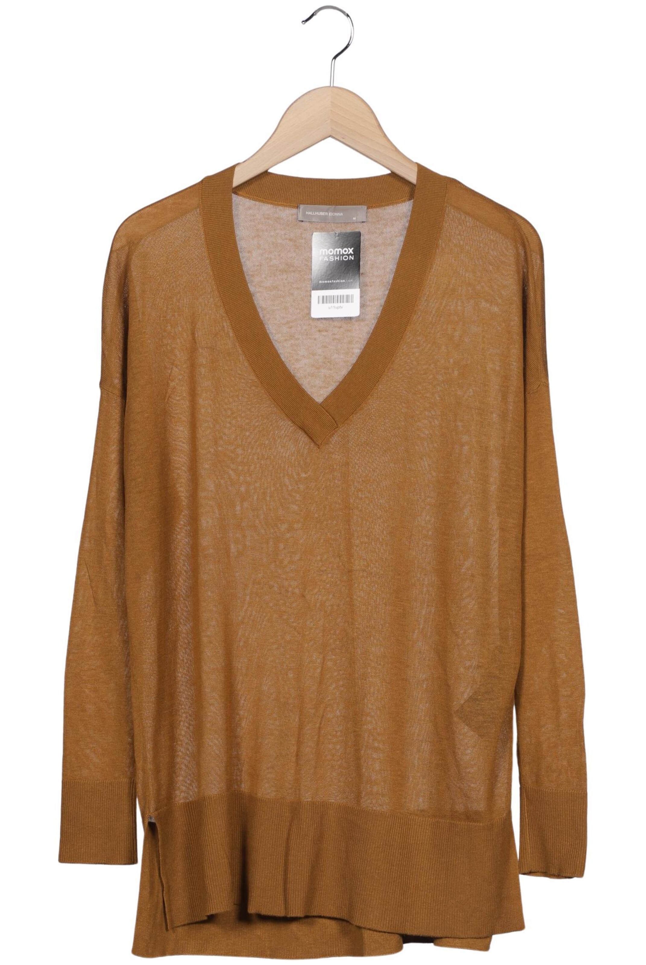 HALLHUBER Sweater & Cardigan in M in Brown: front