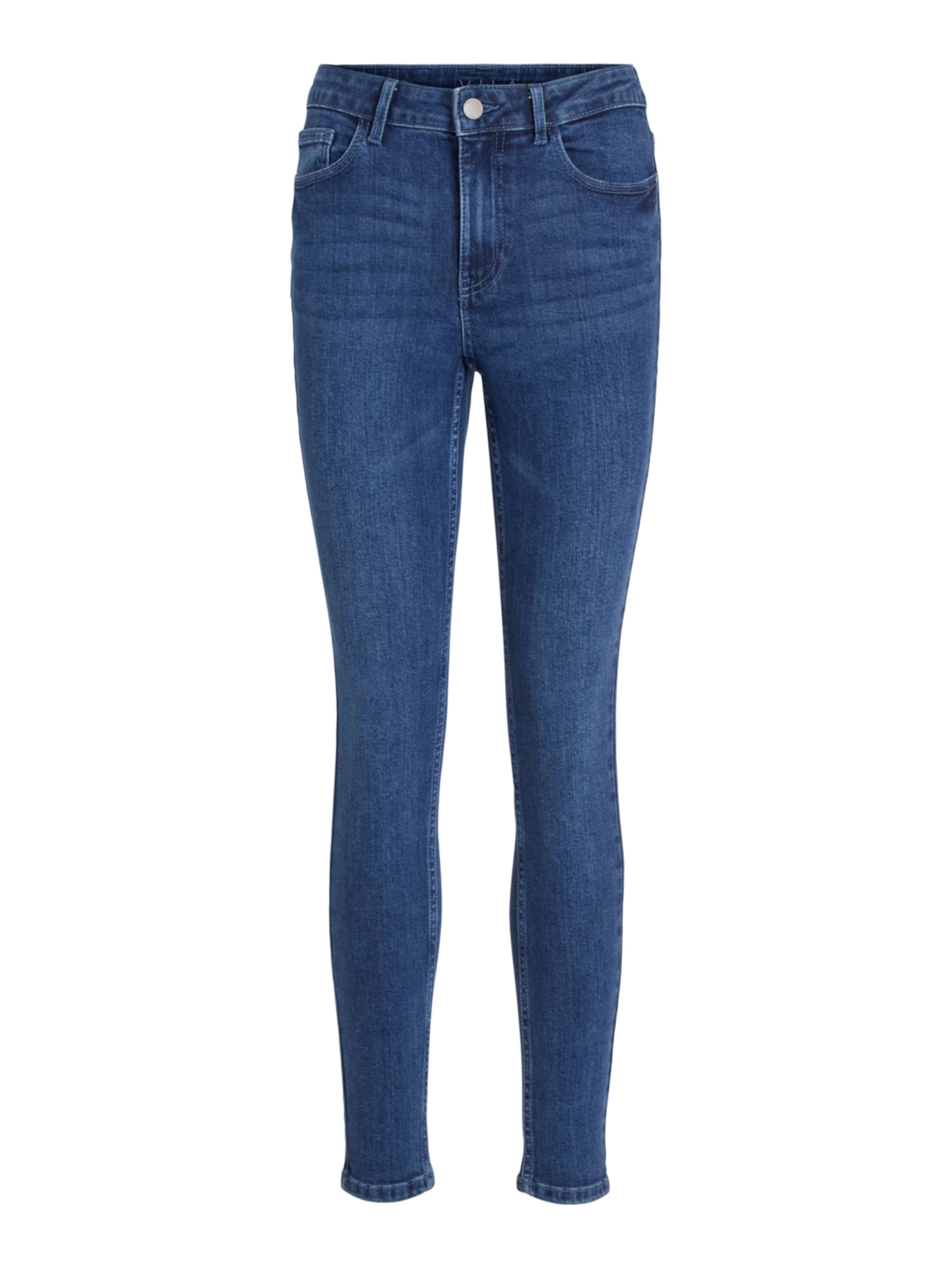 Skinny Jeans di VILA in blu: frontale