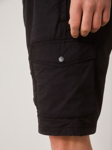 Next Loosefit Cargobroek in Zwart