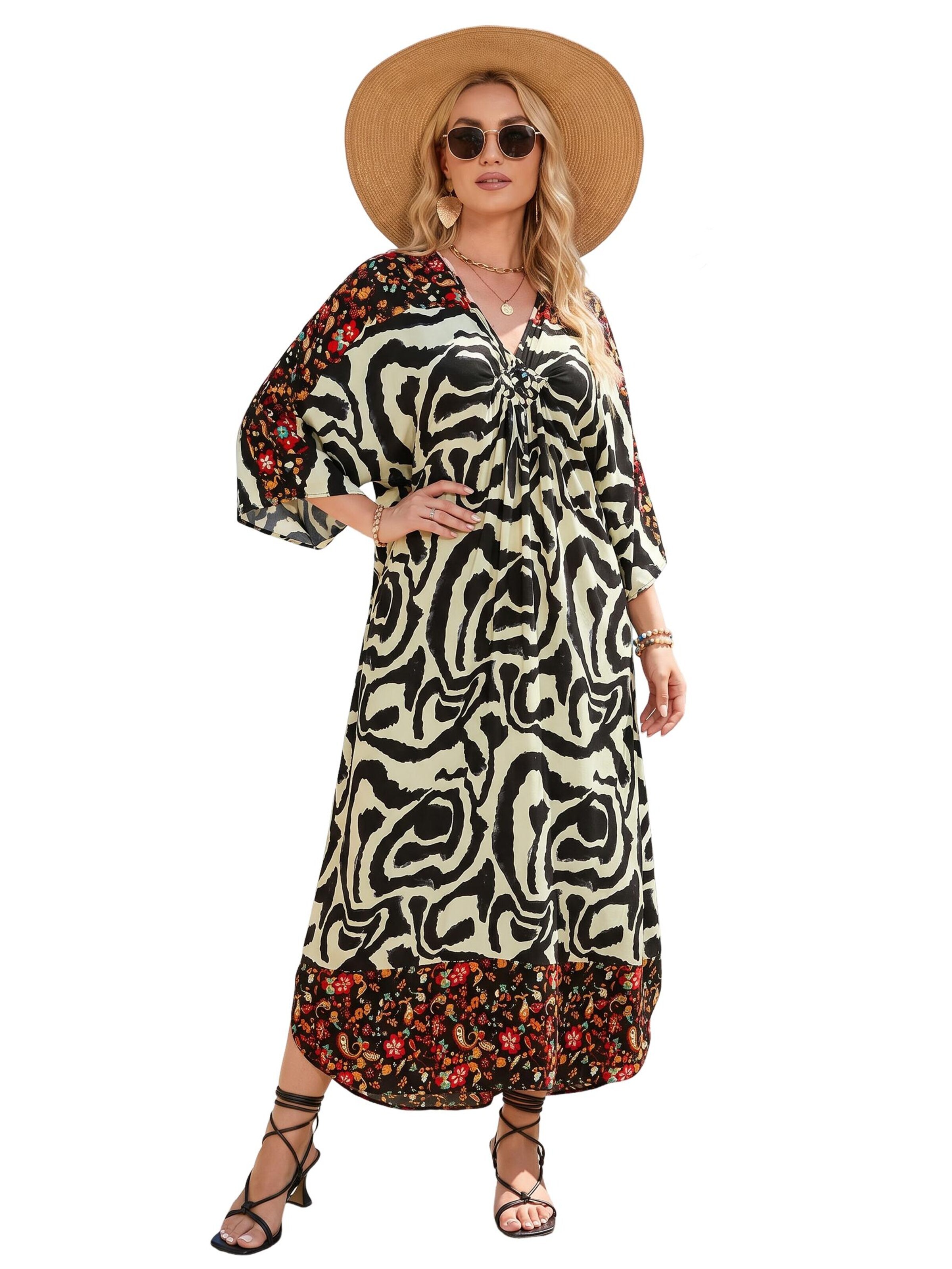 Lovolotti Summer Dress in Black: front