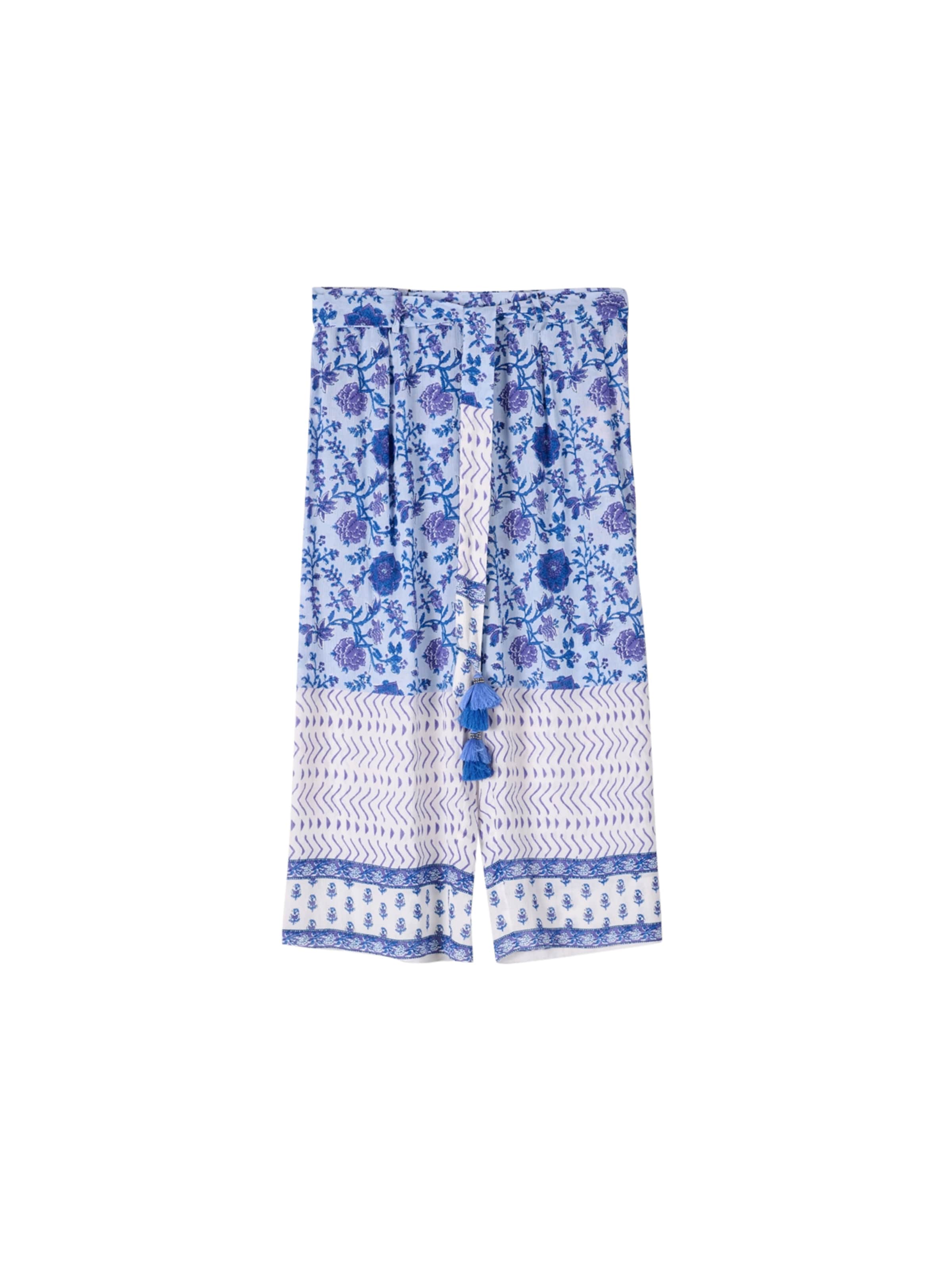 Camomilla Italia Loosefit Broek in Blauw: voorkant