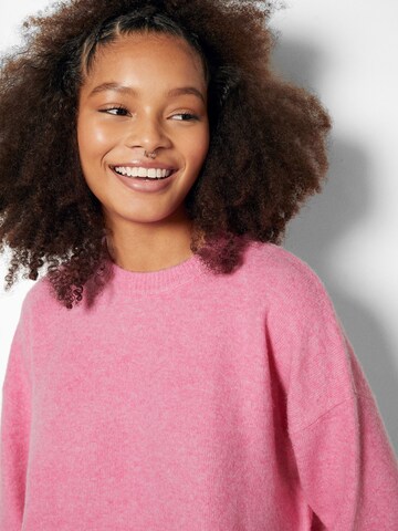 Bershka Pullover in Pink