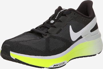 NIKE Running shoe 'Air Zoom Structure 25' in Black: front