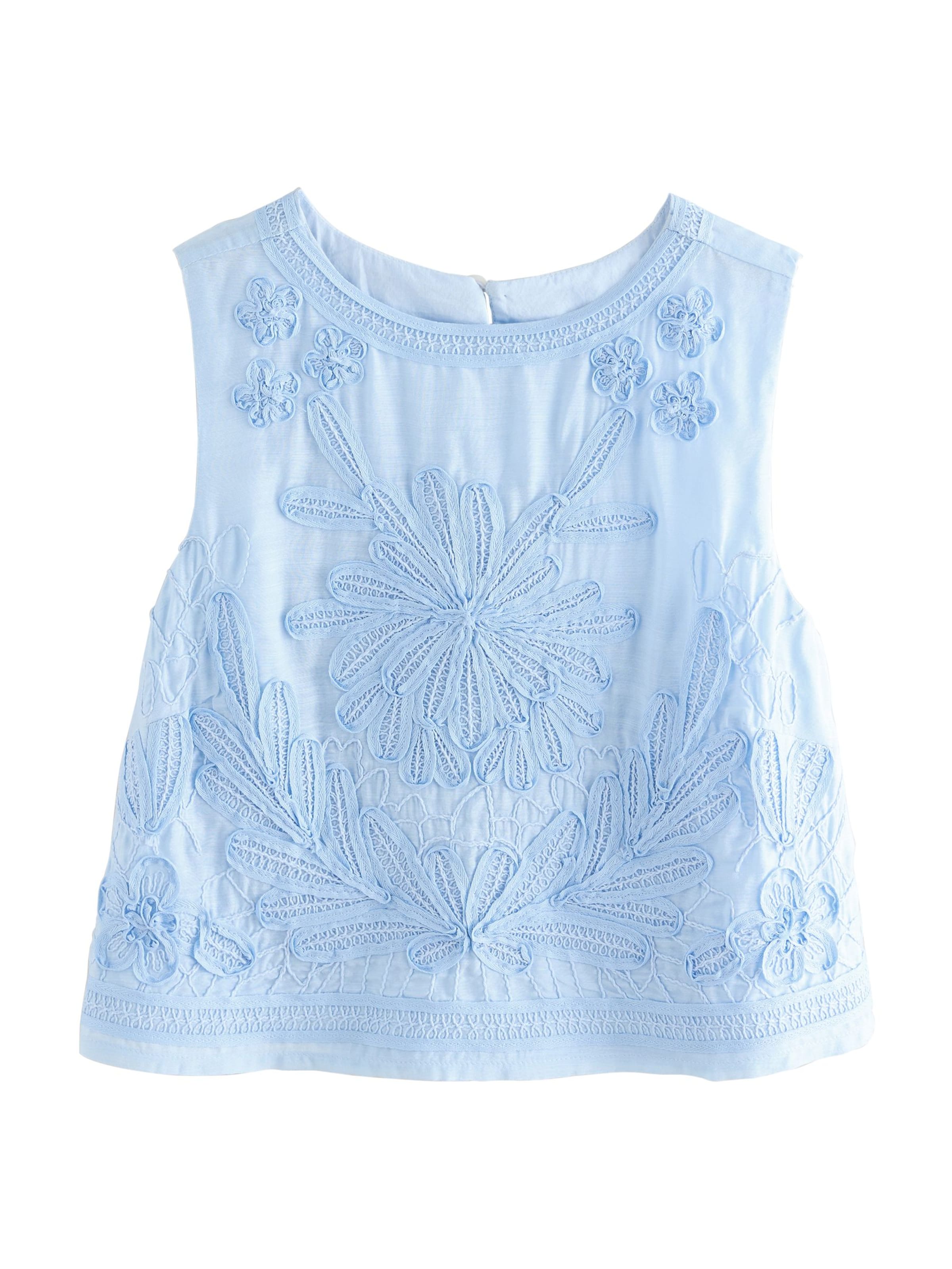 Next Bluse 'Cornelli' in Blau: Vorderseite