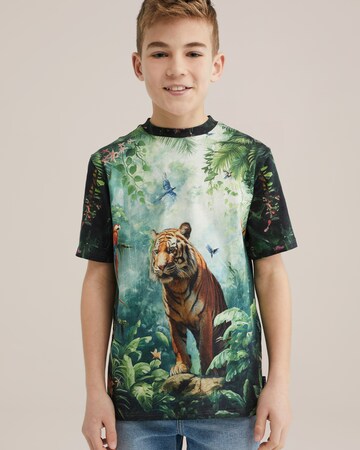 WE Fashion Shirt in Green: front