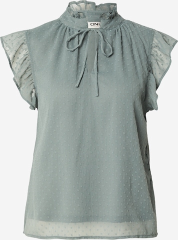 Chemisier 'ONLLandau' ONLY en vert : devant