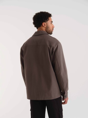 ABOUT YOU x Kevin Trapp Between-season jacket 'Rico' in Grey