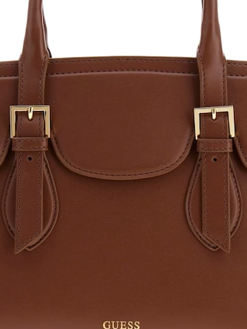 GUESS Skuldertaske 'Guess Sac Bandoulière Diana Maxi Satchel Chocolate' i brun